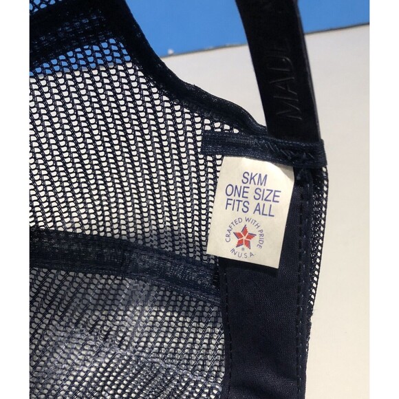 Vintage Troxler Certified Mesh Trucker Hat Gold Leaf Adjustable Snapback USA-NOS - Picture 5 of 5